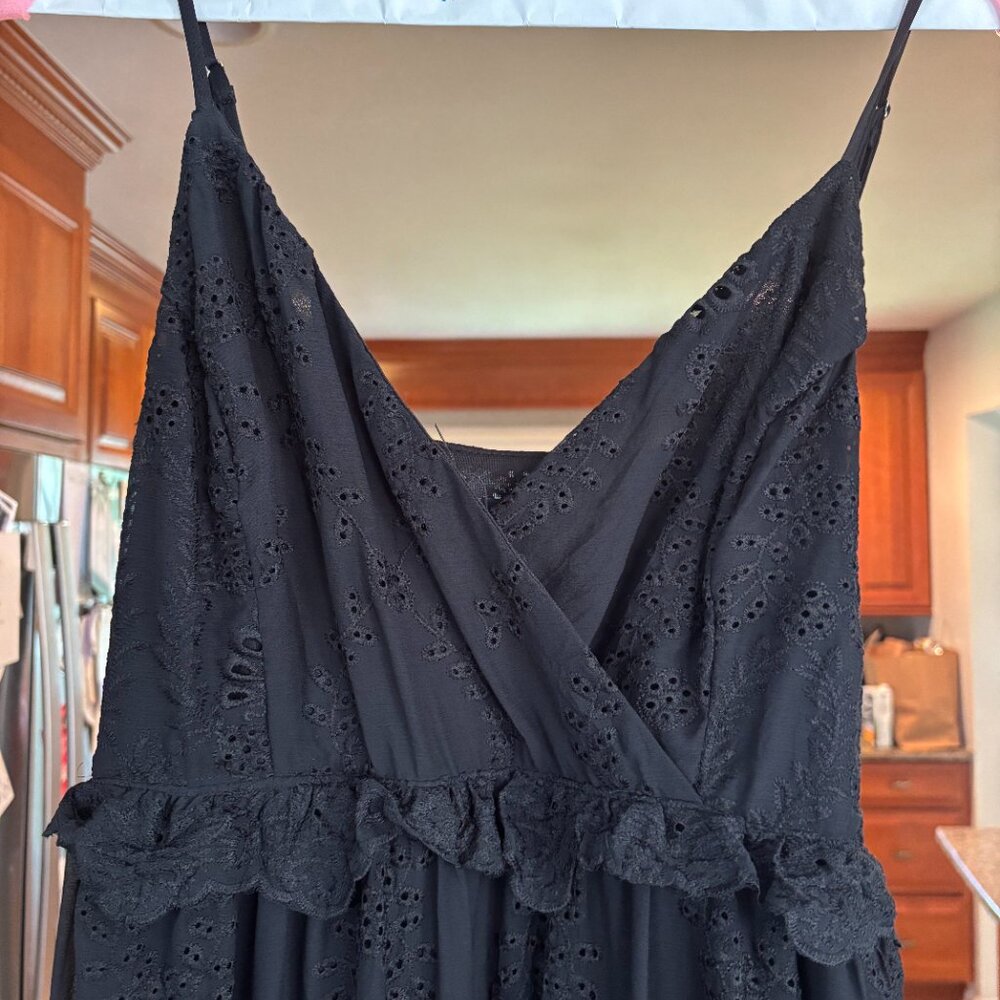 Lulus Black Lace Maxi Length Dress - Picture 2 of 6